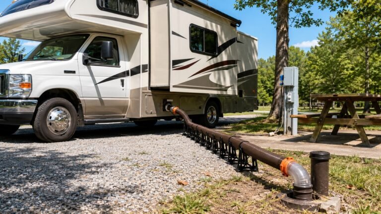 How Does an RV Sewer System Work